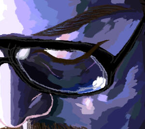 drawing i did of my boyfriend imagine everything good in the world basically equal