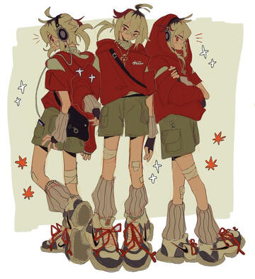 kazuha fanart by @strayuu